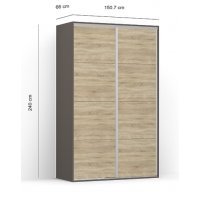 DRESSING LEX 151-240-66 D GRI/DSO